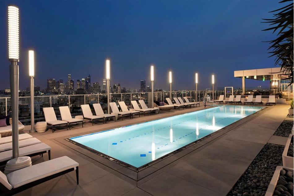 Modern Luxury 2 Bed With Panoramic City Views In Downtown La Los Angeles Exterior photo